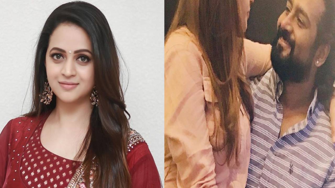 கணவருடன் எடுத்த புகைப்படத்தை வெளியிட்ட நடிகை பாவனா