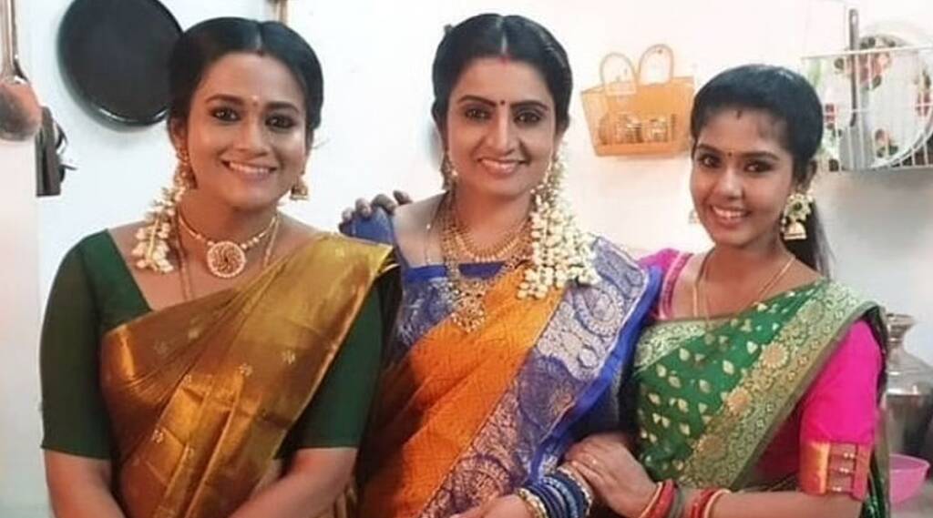 பாட்டி வேடமிட்ட பாண்டியன் ஸ்டோர்ஸ் அண்ணி நடிகை: யாருன்னு தெரியுமா?
