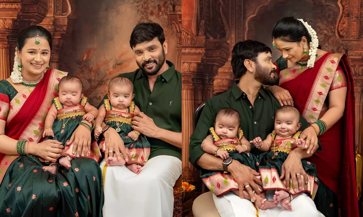 மகள்களை முதன்முறையாக காண்பித்த சினேகன், கன்னிகா